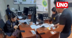 Fiscal rompe acta policial en comisaría y PNP anuncia denuncias penales