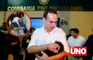 Jerí rescata tres cachorras abandonadas tras inspeccionar penal de Huaral