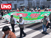 Mineros informales, artesanales y de minería ancestral marchan al Congreso para exigir cinco años más en el Reinfo