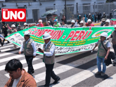 Mineros informales, artesanales y de minería ancestral marchan al Congreso para exigir cinco años más en el Reinfo