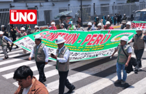 Mineros informales, artesanales y de minería ancestral marchan al Congreso para exigir cinco años más en el Reinfo