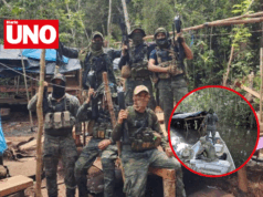 Marina de Guerra destruye 19 dragas de minería ilegal en Loreto