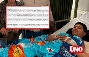 Denuncian a fiscal y juez por presunto prevaricato en caso del policía Luis Magallanes