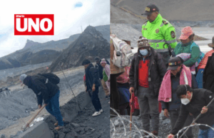 Áncash: comuneros de Huaripampa enfrentan nuevamente mina Antamina y rompen mallas de seguridad