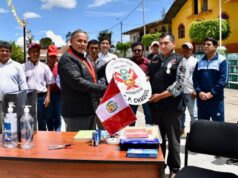 Presidente de la Corte de Cajamarca instala juzgado de paz en el Centro Poblado de Chaquil