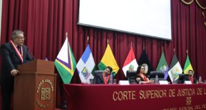 Juez Supremo Títular, Ulises Yaya Zumaeta ofreció conferencia magistral en la Corte de la Selva Central