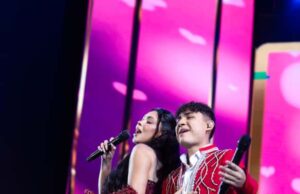 Pamela Franco la rompió en aniversario de Los Caribeños