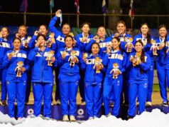 Sóftbol femenino de El Salvador se alza con el oro de los Juegos Centroamericanos Guatemala 2025
