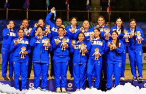 Sóftbol femenino de El Salvador se alza con el oro de los Juegos Centroamericanos Guatemala 2025