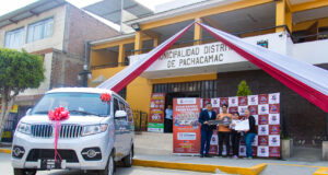 Sortean minivan, motos y artefactos entre contribuyentes de Pachacámac