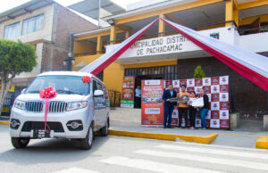 Sortean minivan, motos y artefactos entre contribuyentes de Pachacámac