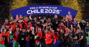 Marruecos se proclamó por primera vez Campeón Mundial Sub 20 al vencer a la Argentina por 2-0 en Santiago de Chile