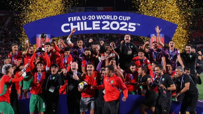 Marruecos se proclamó por primera vez Campeón Mundial Sub 20 al vencer a la Argentina por 2-0 en Santiago de Chile