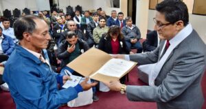 Corte de Cajamarca juramenta a 30 nuevos jueces de paz en sus 11 provincias