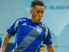 Christian Cueva se sumó a Emelec para partido ante Leones FC por Copa Ecuador