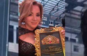 Reconocen en Miss Asia Pacífico trayectoria de la doctora Kalieska Arroyo
