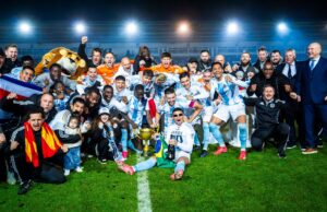 Joao Grimaldo salió campeón de la Liga de Letonia con el Riga FC al empatar con el Tukums 0-0