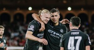 Manchester City se dejó empatar en el final por Mónaco de Francia 2-2 en Champions League