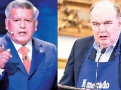 Abandonan cargos para postular:López Aliaga y César Acuña se burlan del pueblo