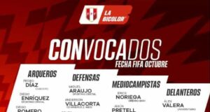 Nuevos jugadores en lista de la Selección Peruana pata amistoso ante Chile el viernes 10