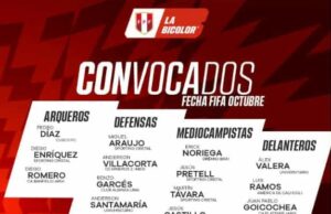Nuevos jugadores en lista de la Selección Peruana pata amistoso ante Chile el viernes 10