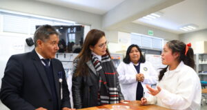 Viceministra de Gestión Institucional del Minedu supervisa innfraestructura del Coar Áncash