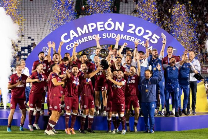 Lanús de Argentina se coronó campeón de la Copa Sudamericana al vencer por penales al Mineiro 5-4