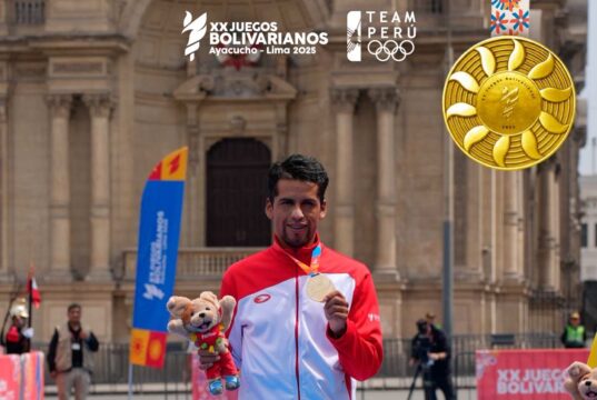 Ferdinand Cereceda logró primera medalla de oro en Maratón de los XX Juegos Bolivarianos Ayacucho-Lima 2025