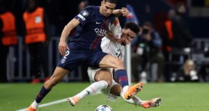 Marroquí Hakimi estará dos meses fuera de las canchas tras lesión en el partido que PSG cayó con Bayern