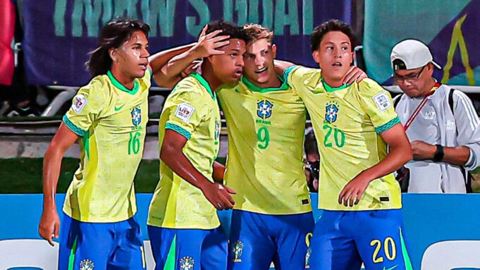 Brasil ganó sobre la hora a Marruecos en el Mundial Sub-17 y es semfinalista