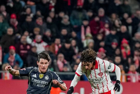 Real Madrid solo igualó con Girona 1-1 de visita y cedió la punta de la Liga al Barcelona