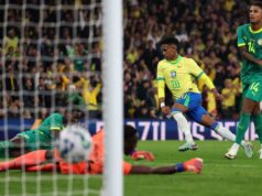 Brasil superó a Senegal 2-0 con goles de Estêvão y Casemiro. Se jugó en Londres