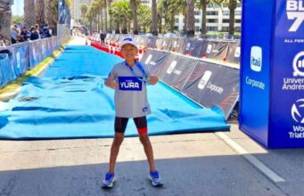 Patrick Mogrovejo se coronó campeón mundial de triatlón efectuado en Viña del Mar-Chile
