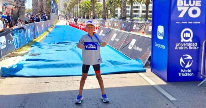 Patrick Mogrovejo se coronó campeón mundial de triatlón efectuado en Viña del Mar-Chile