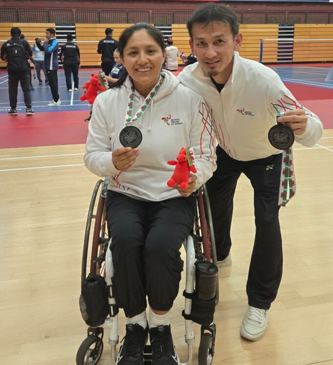 Pilar Jáuregui brilló en el POLYTRON Para Badminton Internacional
