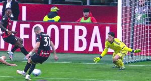 Milán le ganó a la Roma 1-0 y lo bajó del liderato de la Serie «A» de Italia