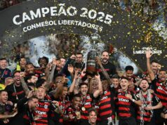 Flamengo campeón de la Copa Libertadores 2025 al vencer a Palmeiras 1-0 con gol de Danilo
