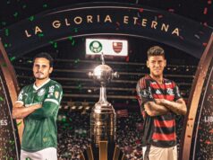 Flamengo y Palmeiras buscarán mañana su cuarto título de la Copa Libertadores en el Estadio Monumental