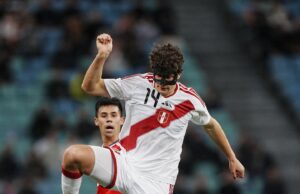 Fabio Gruber dejó buena impresión en su estreno por Perú ante Chile en Sochi