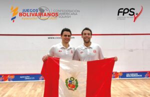 Perú logró el oro en dobles masculino de Squash en los Juegos Bolivarianos 2025