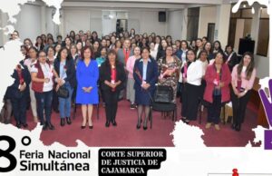 Desde la provincia de San Marcos, Poder Judicial alza la voz: ¡Gran Feria Nacional «LLAPANCHIPAQ JUSTICIA’ une fuerzas contra la violencia hacia la mujer!”