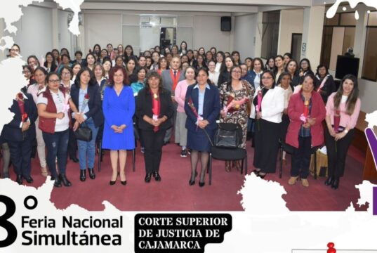 Desde la provincia de San Marcos, Poder Judicial alza la voz: ¡Gran Feria Nacional «LLAPANCHIPAQ JUSTICIA’ une fuerzas contra la violencia hacia la mujer!”