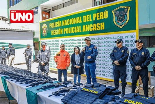 Jerí despliega intervención multisectorial en Áncash con enfoque en seguridad y servicios sociales