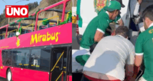 Conductor de minibus que mató a hincha brasileño no estaba autorizado para dar servicio turístico