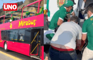 Conductor de minibus que mató a hincha brasileño no estaba autorizado para dar servicio turístico