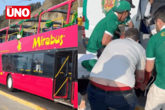 Conductor de minibus que mató a hincha brasileño no estaba autorizado para dar servicio turístico