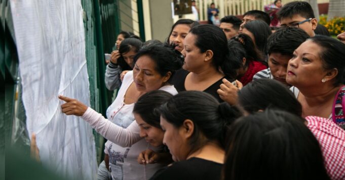 Jóvenes del 100 % de provincias y distritos de frontera participarán en examen de Beca 18