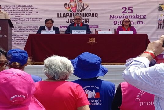 Fiscalía Anticorrupción de Lima Norte combate la corrupción para erradicar la violencia contra las mujeres