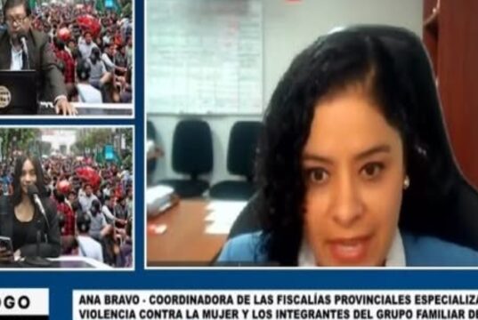 Fiscal dio a conocer detalles de la jornada laboral por el día internacional de la eliminación de la violencia contra las mujeres