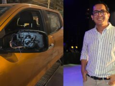 Delincuentes desmantelan camioneta de Gino Tassara